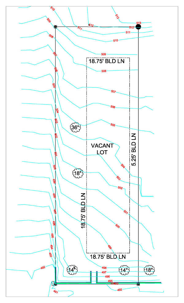 What Is A Topographic Survey Cardinal Surveying