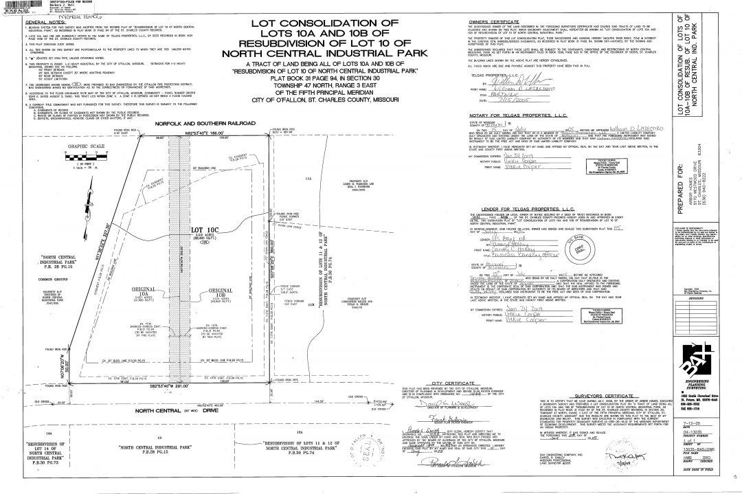 What Is A Lot Consolidation Plat? | Cardinal Surveying