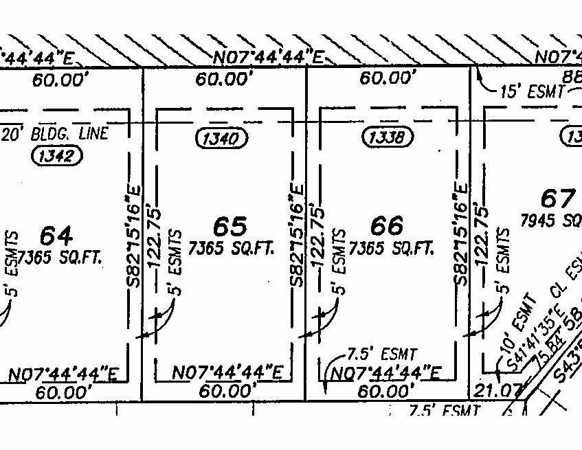 Reading A Plat Of Survey What Does A Dotted Line On A Property Survey Mean? | Cardinal Surveying